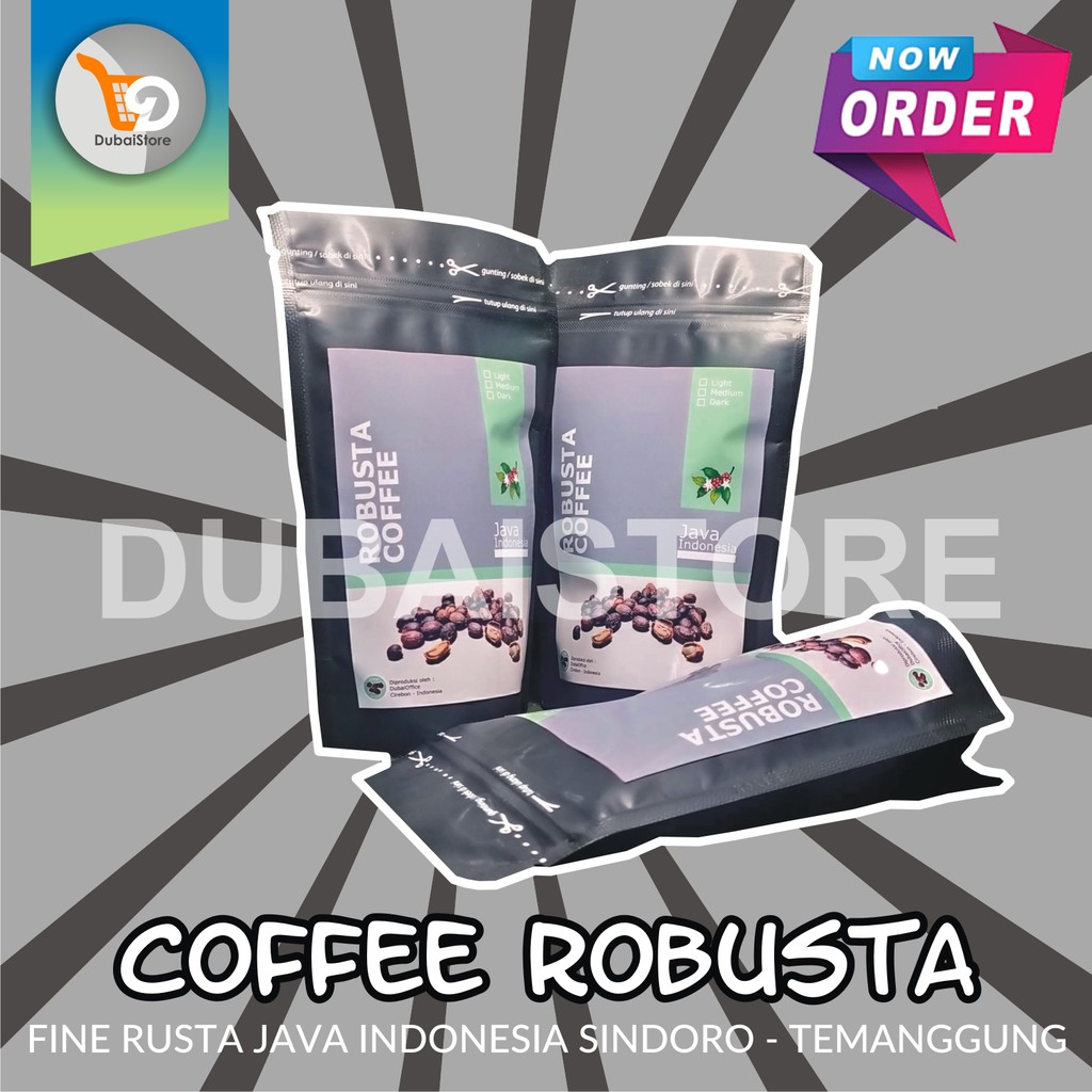 

KOPI ROBUSTA FINE RUSTA 50 Gms