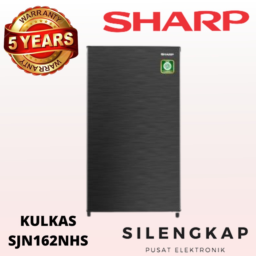SHARP SJ-N162N HS Kulkas 1 Pintu SJ N162N HS SJN 162 NHS SJ N162