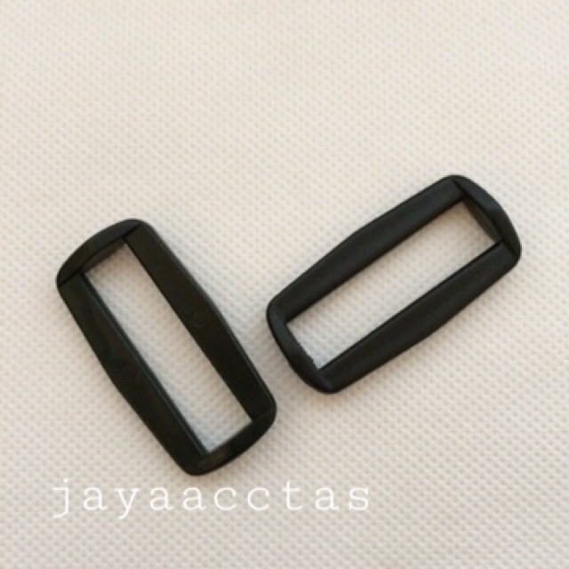 ring kotak tas 3.8 cm bahan plastik buckle acetal