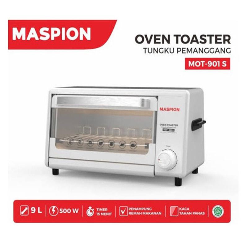 Maspion MOT-901S Oven Toaster Tungku Pemanggang WHITE