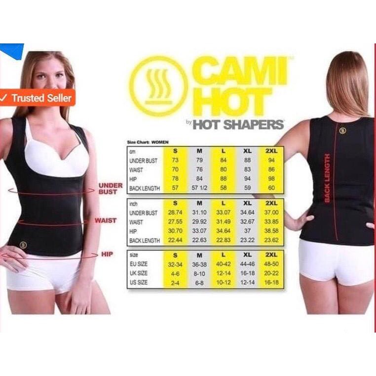 Neotex Cami Hot Shapers Full set Slimming Vest Hot Pants Fat Burner Rompi Pembakar Lemak