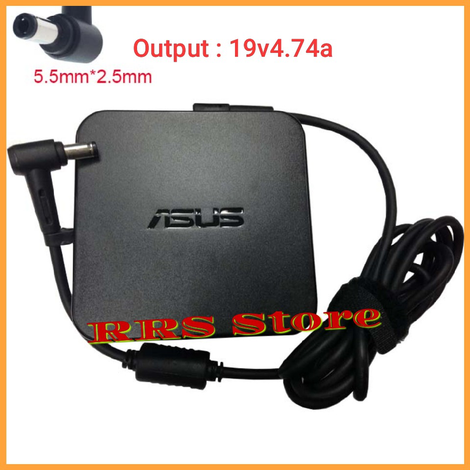 Adaptor Charger Laptop Asus N43SL A42J A43S A43SJ N46VJ 19V 4.74A 5.5*2.5mm Asus A1000 A11 A1200 A43