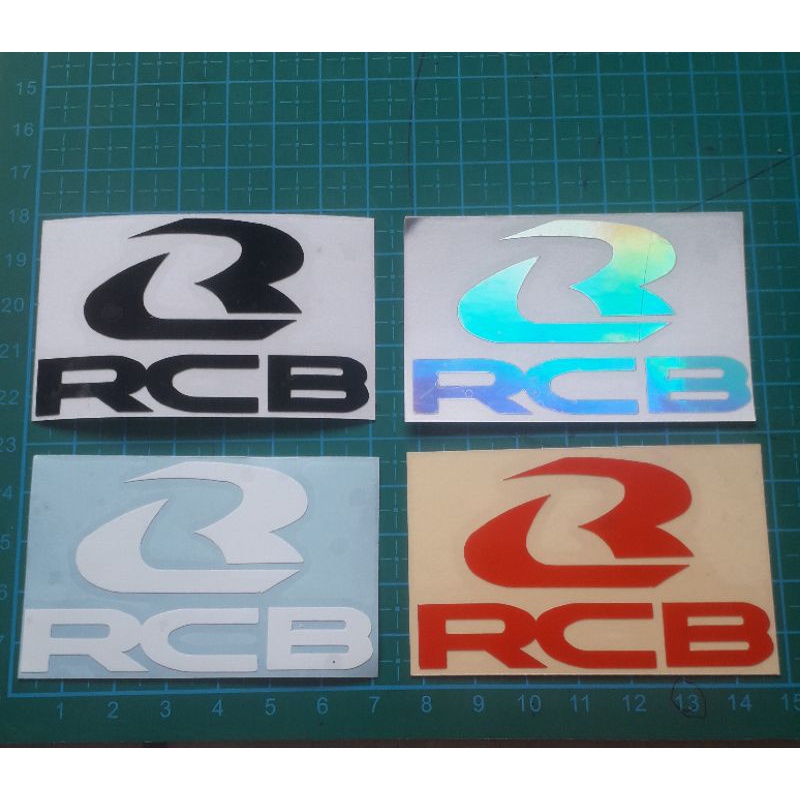 STIKER SHOCK RCB CUTTING RCB SHOCK