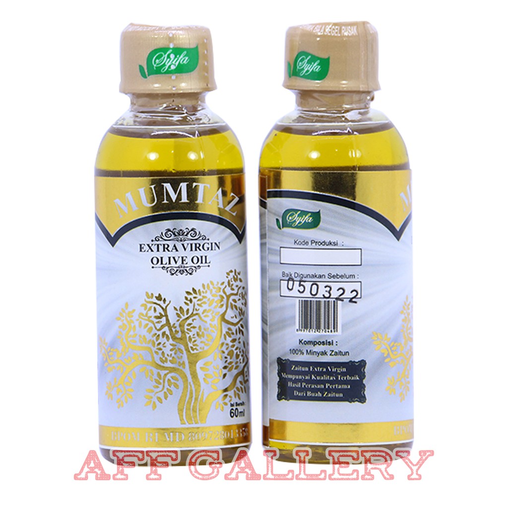 Minyak Zaitun Mumtaz 60 ML Extra Virgin Original