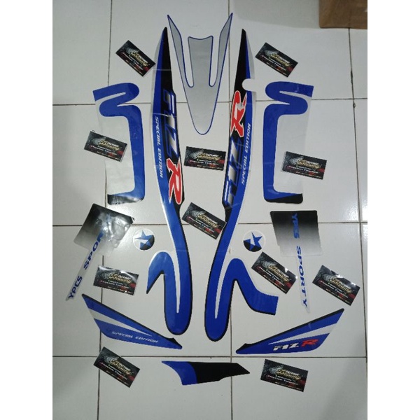 Striping Fiz r Caltex Biru R Merah