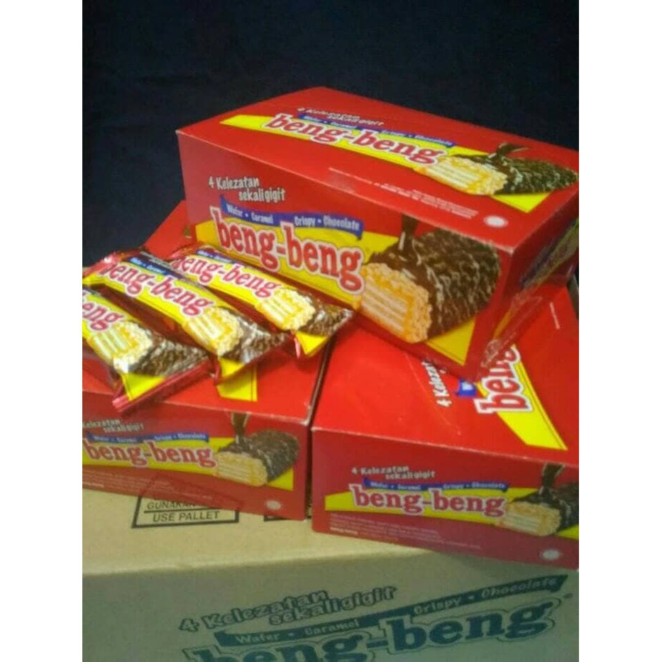 

RETAIL Beng- Beng Wafer Caramel isi 20 pcs/pack