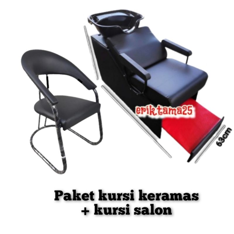 paket murah kursi keramas salon / kursi keramas / bak keramas / kursi salon