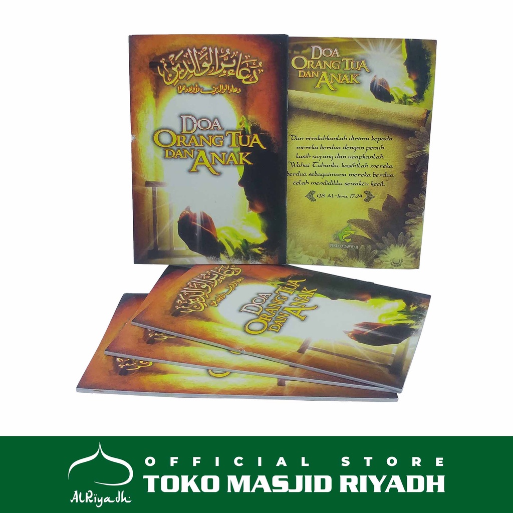 Buku Doa Orang Tua dan Anak Pustaka Zawiyah