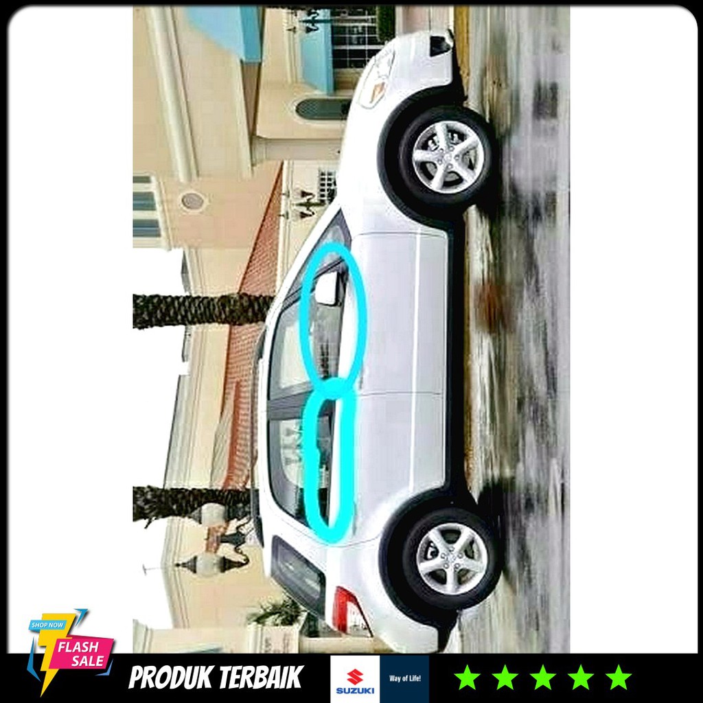Plipit Pelipit Weatherstrip Kaca Luar Suzuki Sx4 4 Buah