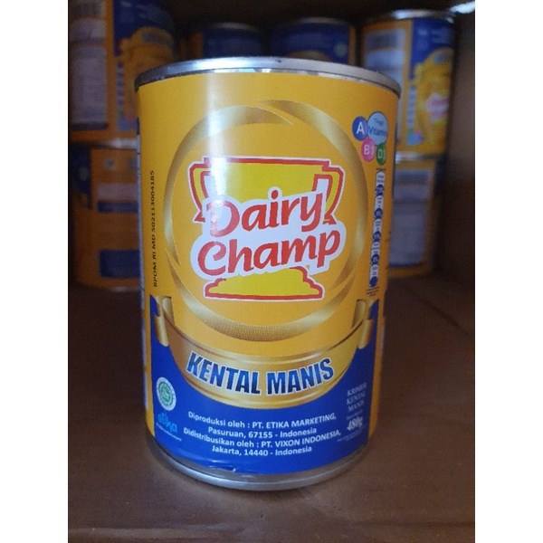 

Susu Kental Manis Dairy Champ 480g