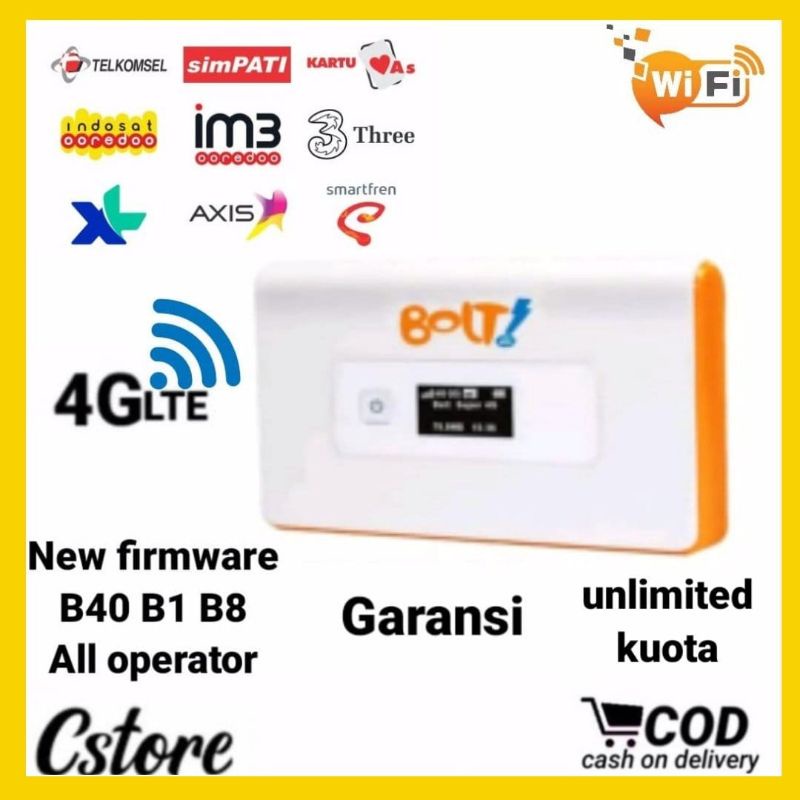 Modem Wifi 4G Bolt Orion Unlock All Operator