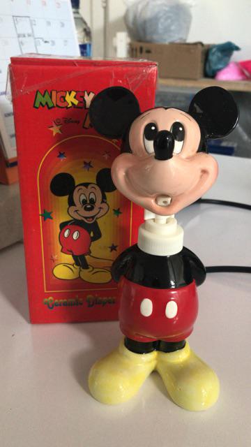 (disney)mickey Mouse Ceramic Soap Dispenser/dispenser Sabun/pump Dispenser