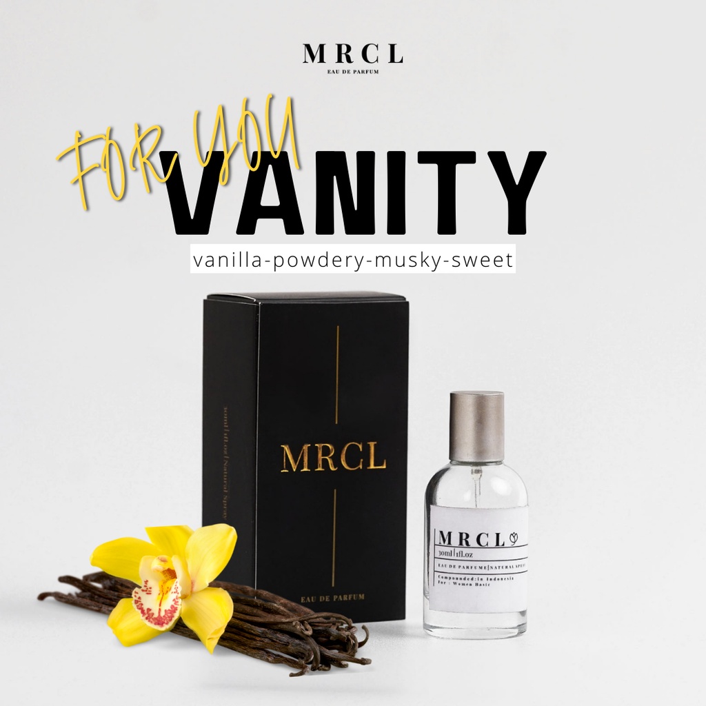 VANITY BY MRCL PERFUME (VANILLA)
