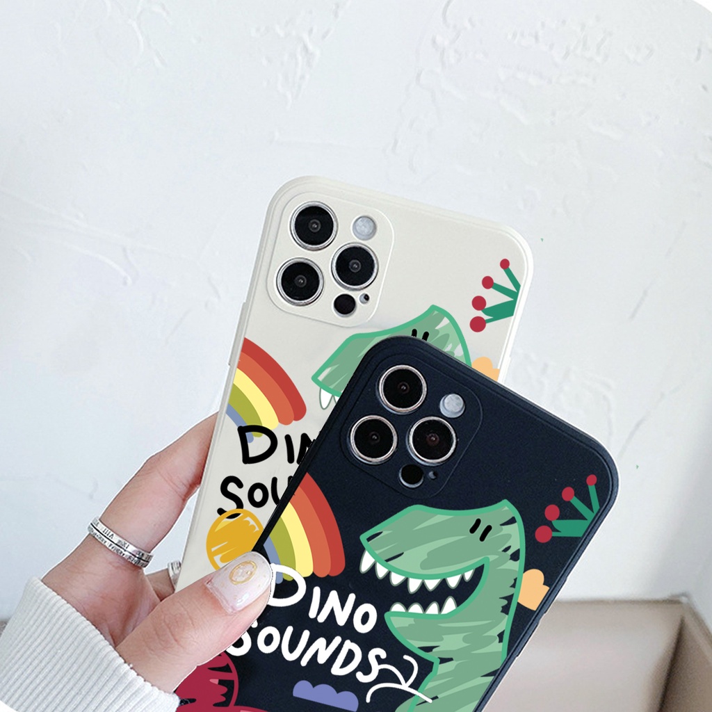 Soft Case Silikon Motif Dino untuk  REDMI NOTE 11 11 PRO 10 10s 10c 10 4G 10A 10 5G 10 PRO 9 8 POCO m4 M3 PRO 9A 9C 9T X3 NFC