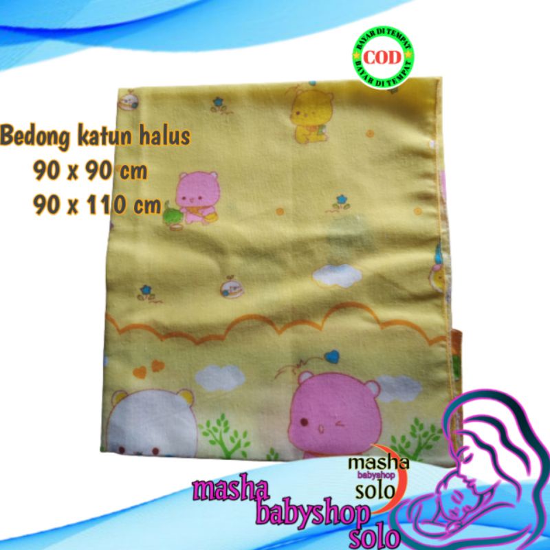 Bedong bayi besar motif , Kain bedong jumbo flanel murah motif