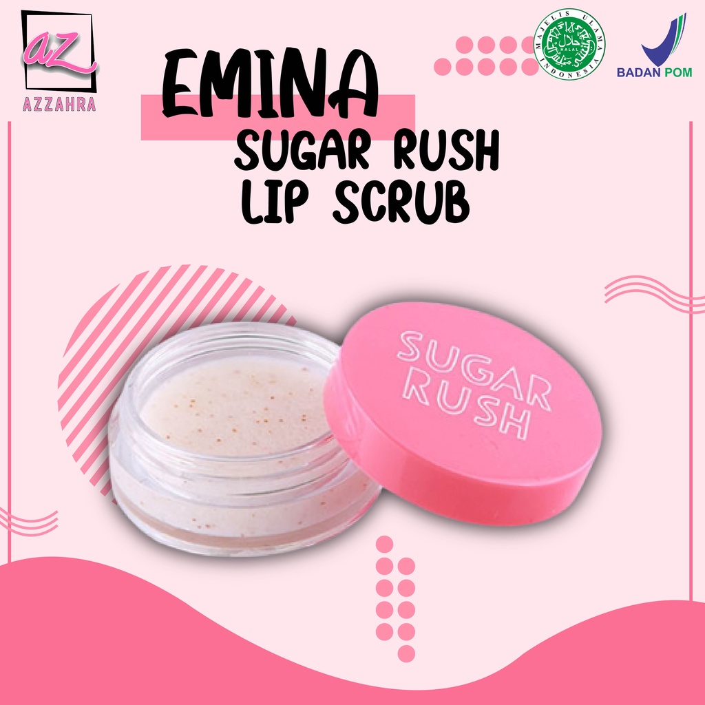 EMINA Skincare Murah EMINA Lip Scrub - 9gr ( Perawatan Bibir ) ORIGINAL BPOM