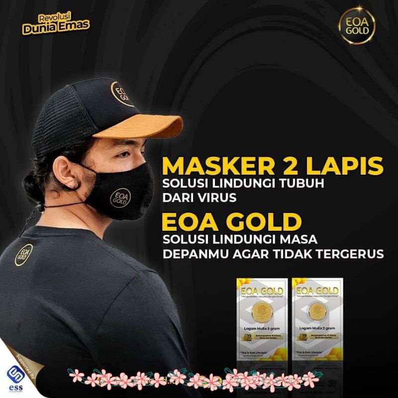 Logam Mulia Emas Murni 24K Eoa Gold 2gr dan 5gr
