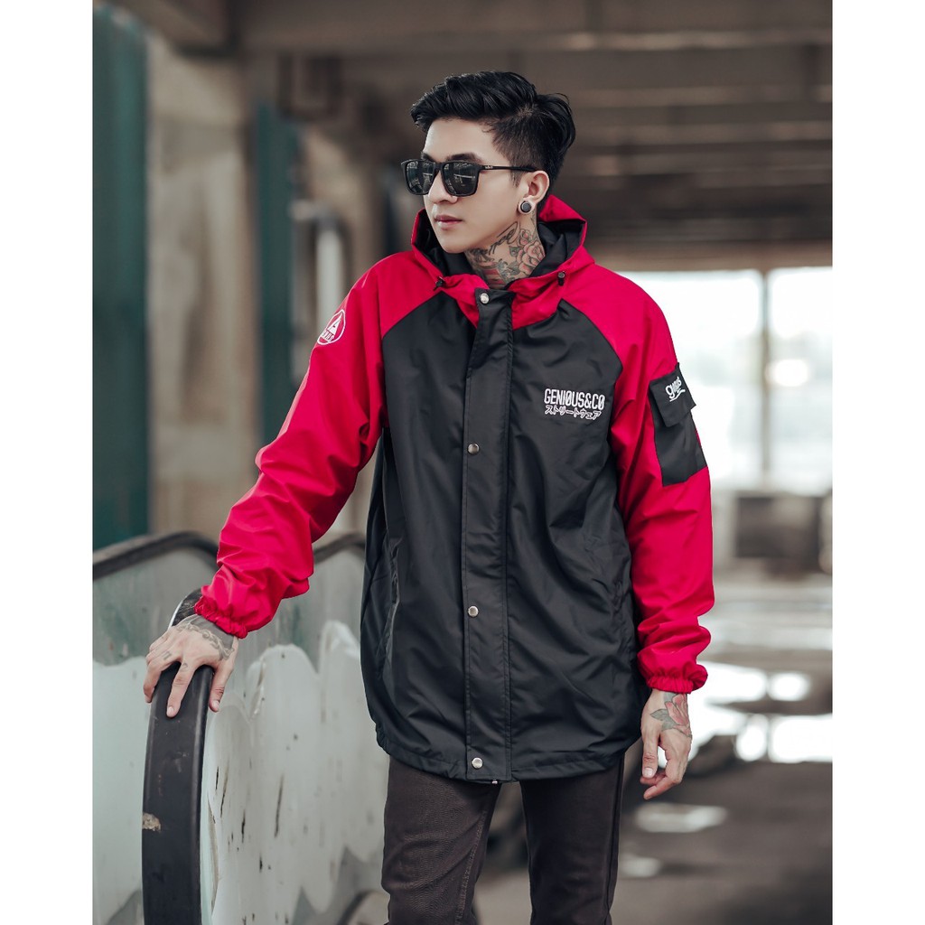 JAKET PRIA - JAKET PARASUT CASUAL GENIOUS - JAKET PARASUT PRIA - JAKET PRIA PARASUT