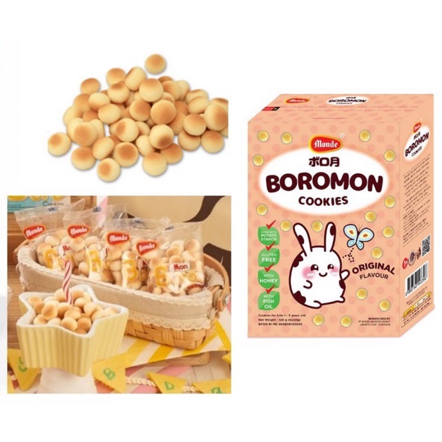 

Monde Boromon Cookies Snack Biskuit Anak