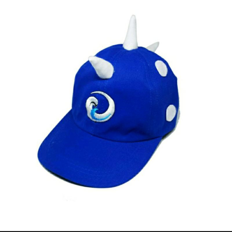 topi anak boboboy/topi boboboiy anak-Biru