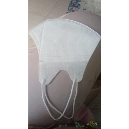 masker duckbill putih m k mask