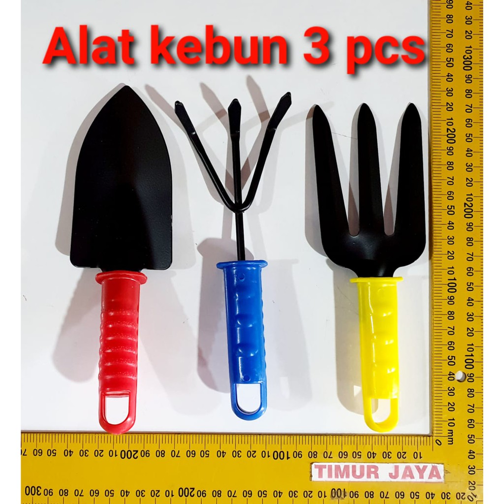 Garden Tools Set 3pcs Alat Kebun Sekop Mini Garpu Set 3 Pcs jasen