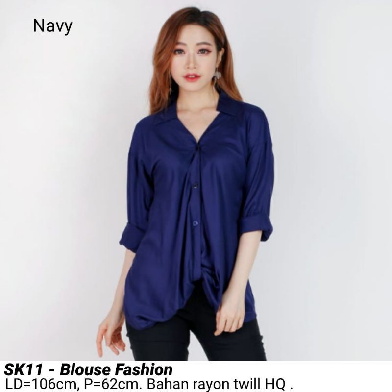 BLOUSE VIVIAN ATASAN KERJA KANTOR WANITA BAJU FASHION CEWEK MURAH