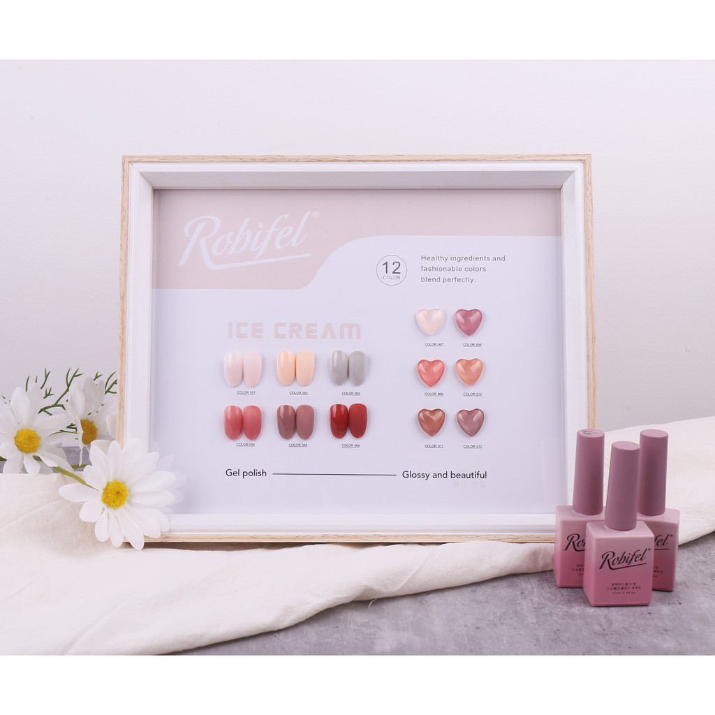 ROBIFEL ICE CREAM NAIL POLISH GEL 15ML