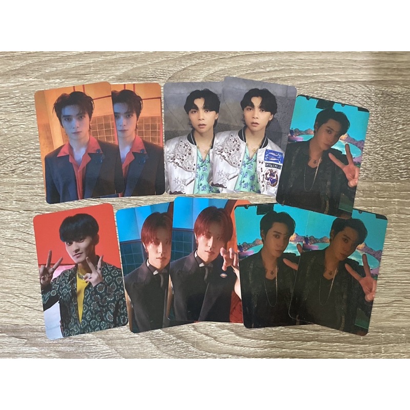 NCT 127 Favorite Classic Mecima pob benefit photocard mark jaehyun yuta johnny doyoung