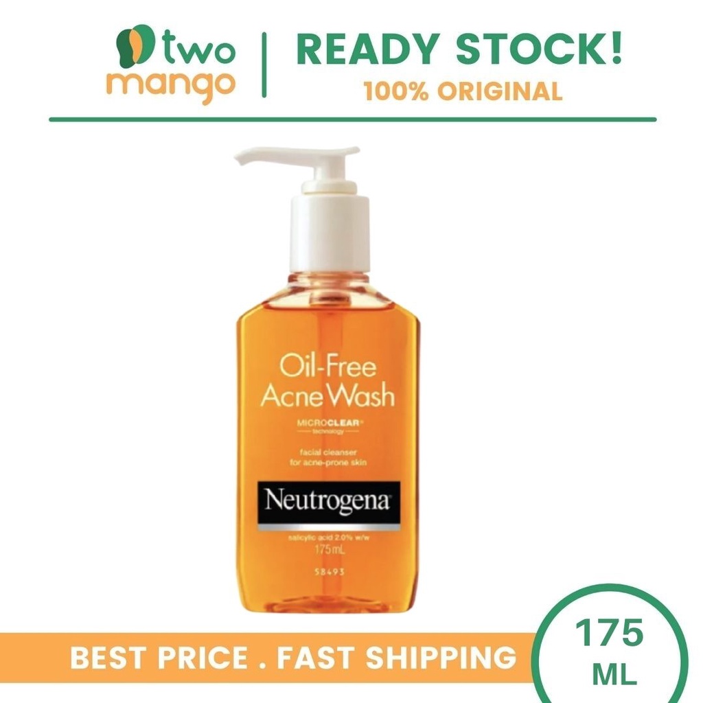 Neotrogena Oil-Free Acne Wash 175ml