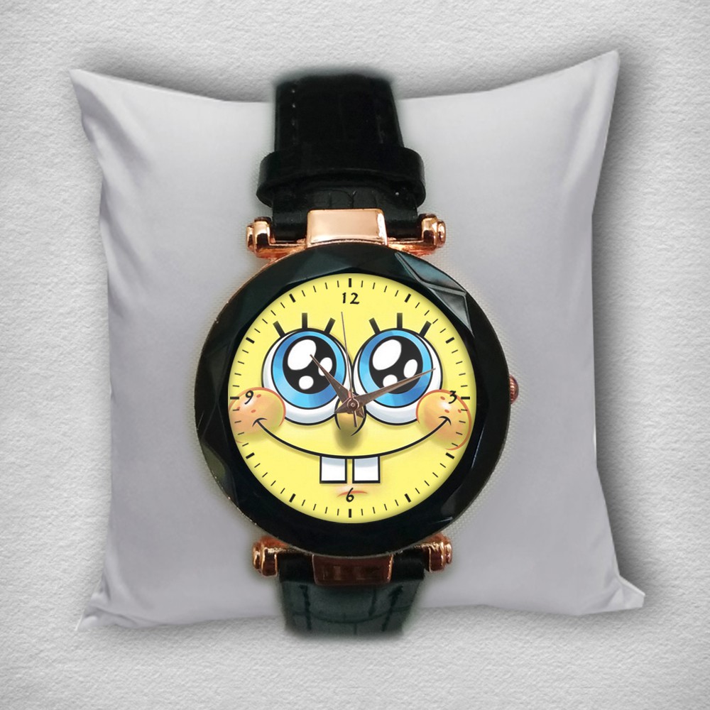 Jam Tangan Wanita Custom Spongebob 03
