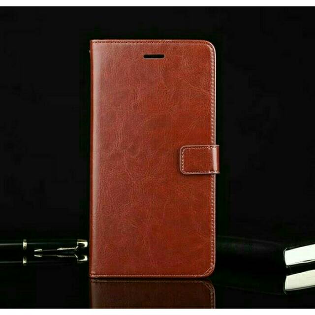 Flip Case Samsung Galaxy J7 plus J7Plus J7+ Flip Wallet Leather Case Cover Kulit Casing WALLET