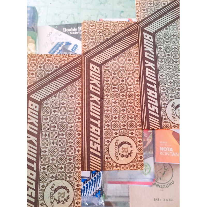 

Buku Kwitansi Klasik