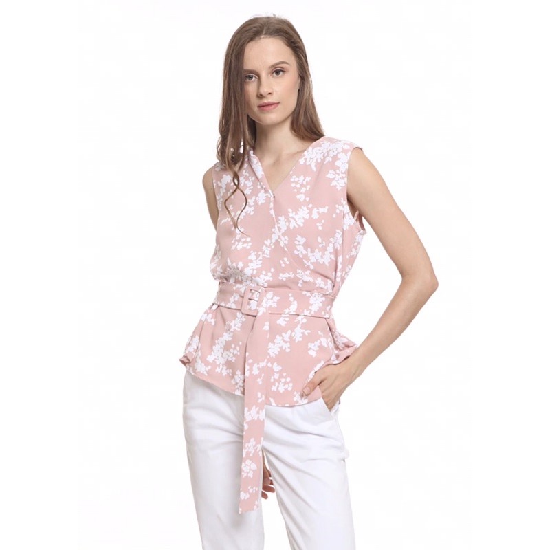 BLOUSE SLEEVLESS WANITA ET CETERA ORIGINAL BRANDED MURAH