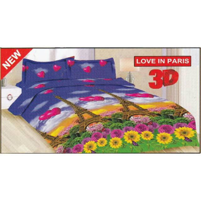 Sprei Bonita Love In Paris 180x200