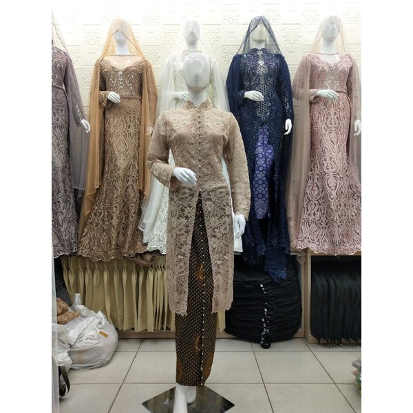 baju ibu besan tunik brokat,atasan