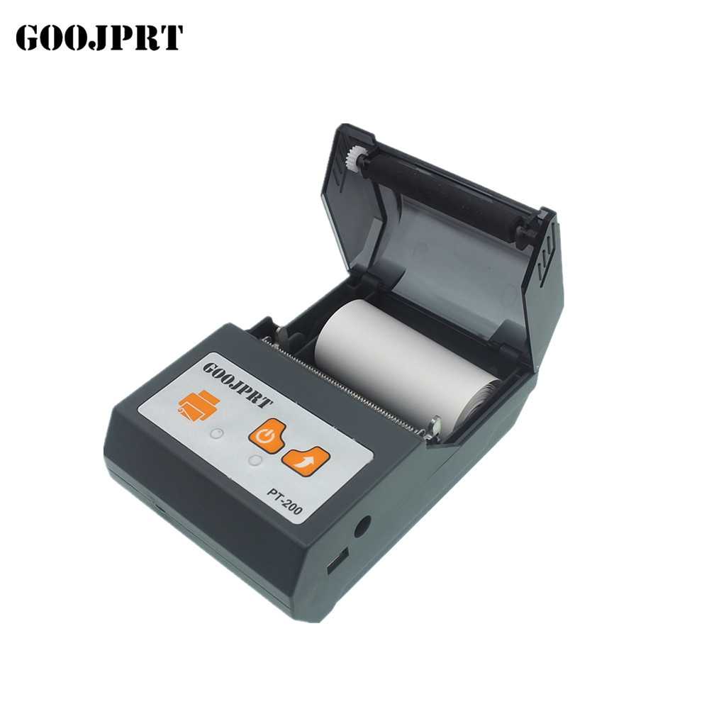 GOOJPRT POS Bluetooth Thermal Receipt Printer 58mm - JP-PT200