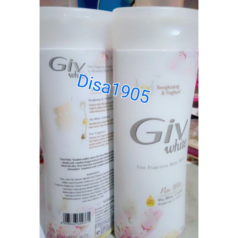 Giv Bodywash botol 250ml bengkoang