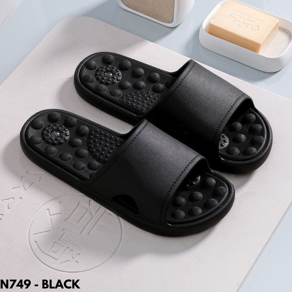 Gypsy - Sandal Pijat Rematik Sendal Refleksi Rumahan Alat Terapi Bola Magnet Kesehatan Healing Capek Sakit Kepala Pegal XN749