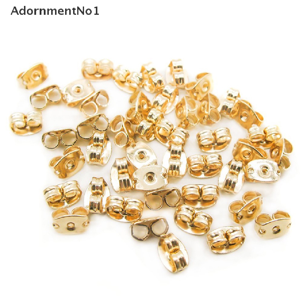 [AdornmentNo1] 10PCS Earring Back Ear Nuts Jewelry Accessories Metal Earring Stopper Fittings [new]