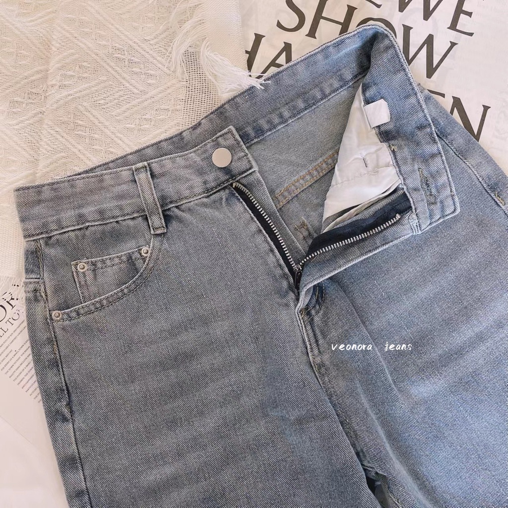 celana jeans wanita kekinian boyfriend jeans highwaist