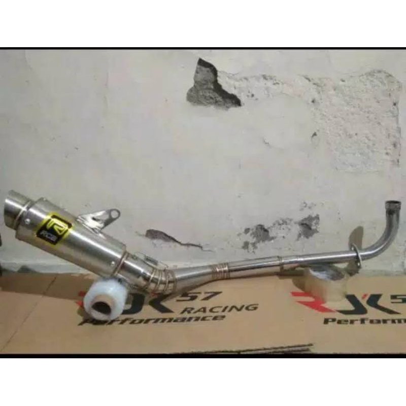 kenalpot RCB Jupiter MX MX king road race