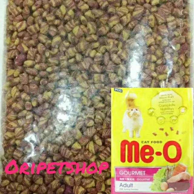 ME-O Meo Gourmet1kg repack makanan kucing Dry Food MEO TERMURAH