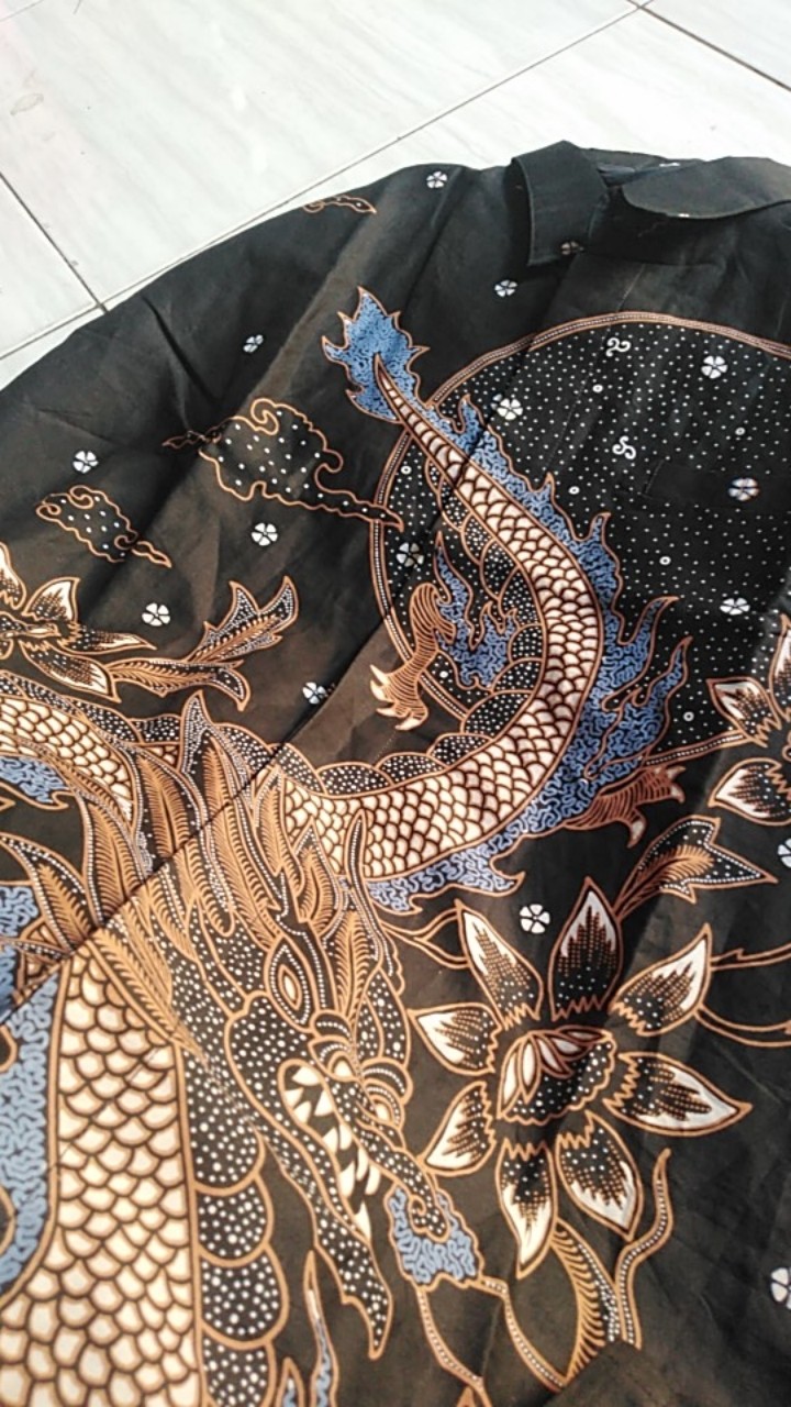 [full Furing] Kemeja Batik Pria Lengan Panjang Akhsa Asli Solo By Batik Kanaya