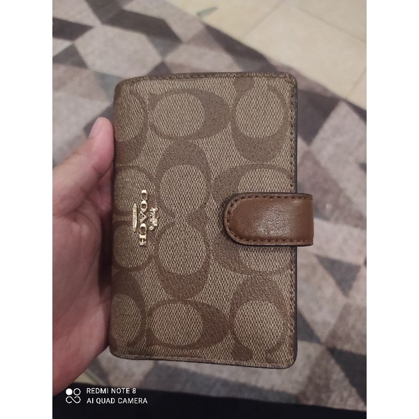 original coach wallet.dompet coach preloved original
