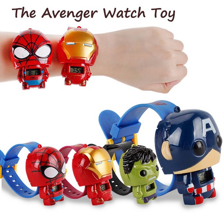 [BTS] Jam Tangan Anak Ironman Superhero Batman Avengers Jam Anak