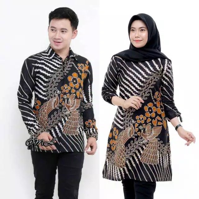 Couple Batik Tunik Kemeja Emhabatik Batik Terlaris