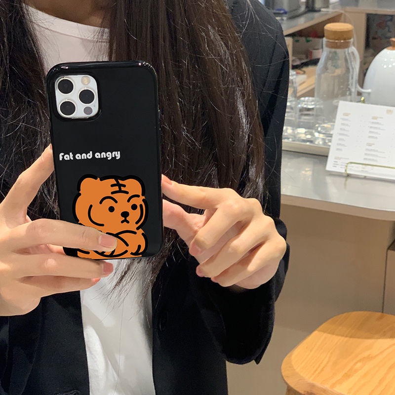 Case Pelindung Motif Kartun Harimau Untuk Iphone 14 11 12 13 PRO MAX