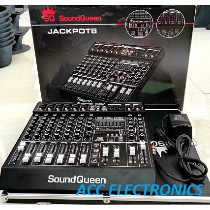 Mixer Soundqueen Jackpot 8 efek suara Reverb free Koper