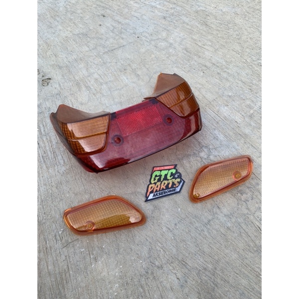 Mica kaca lampu stop stoplamp force 1 crypton set mica sen depan force 1